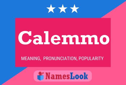 ملصق اسم Calemmo