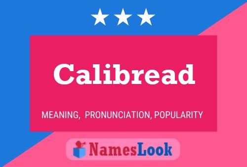 ملصق اسم Calibread