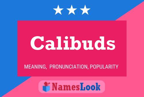 ملصق اسم Calibuds