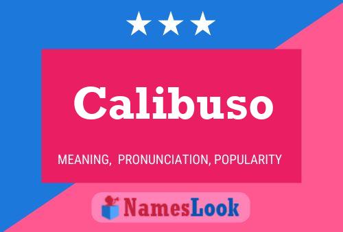 ملصق اسم Calibuso