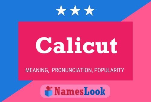 ملصق اسم Calicut