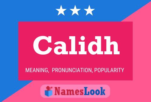 ملصق اسم Calidh