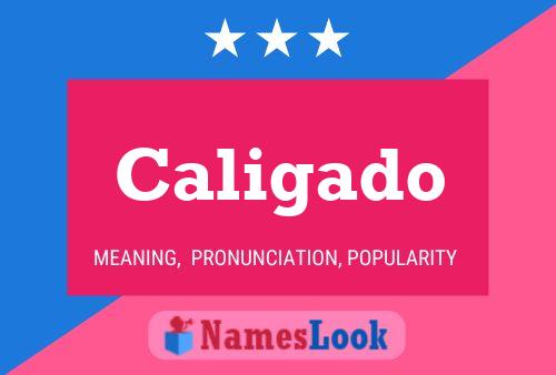 ملصق اسم Caligado