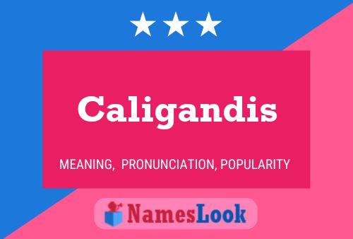 ملصق اسم Caligandis