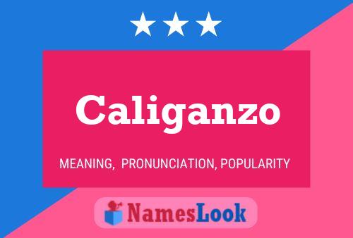 ملصق اسم Caliganzo