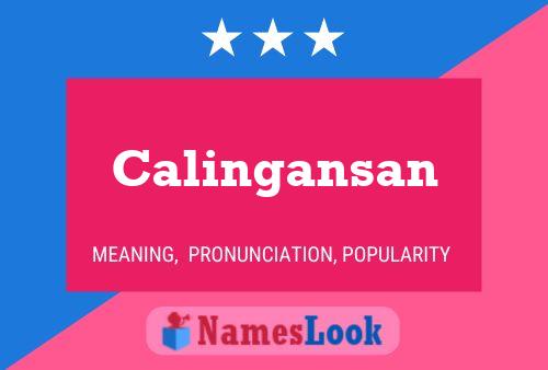 ملصق اسم Calingansan