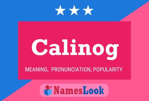 ملصق اسم Calinog