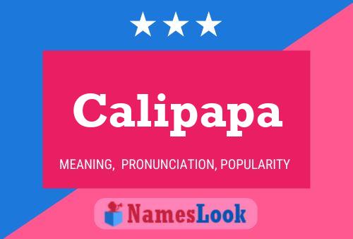 ملصق اسم Calipapa