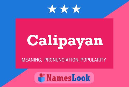 ملصق اسم Calipayan