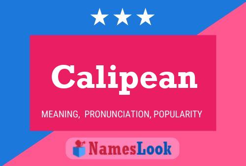 ملصق اسم Calipean