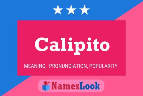 ملصق اسم Calipito