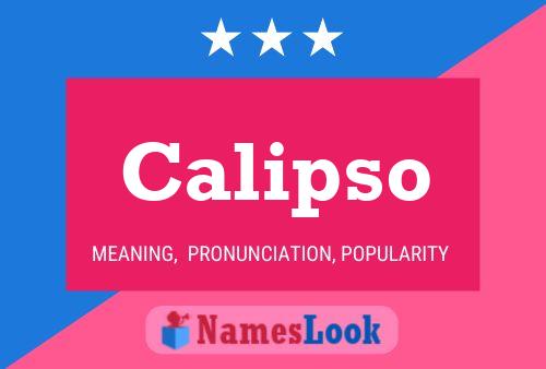 ملصق اسم Calipso