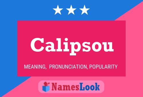 ملصق اسم Calipsou