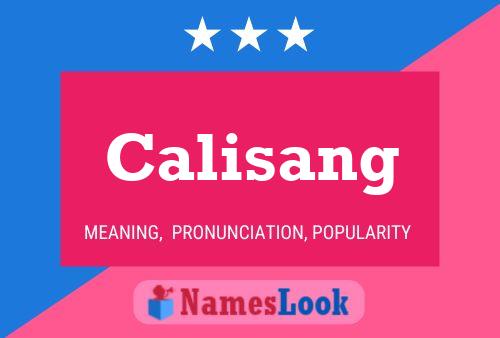 ملصق اسم Calisang