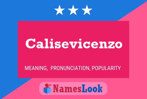 ملصق اسم Calisevicenzo