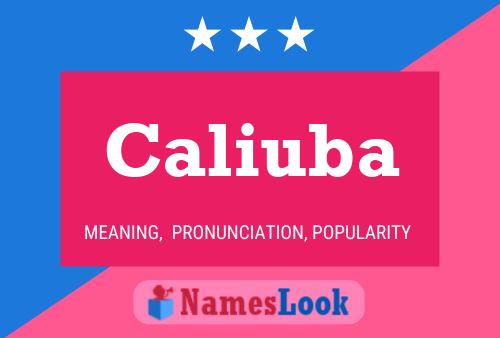 ملصق اسم Caliuba