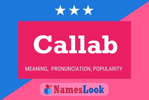 ملصق اسم Callab