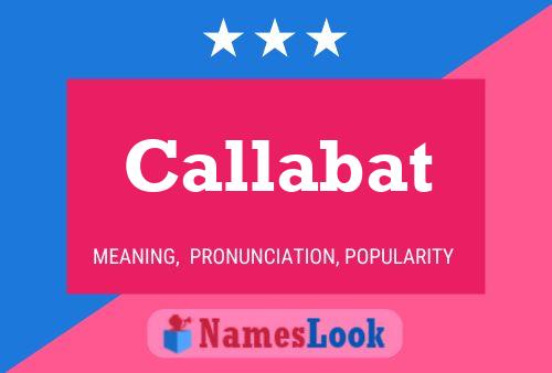 ملصق اسم Callabat