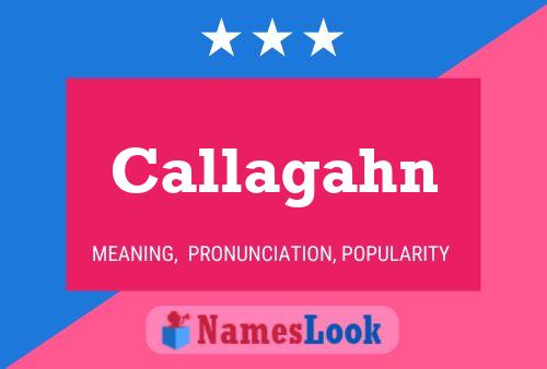 ملصق اسم Callagahn