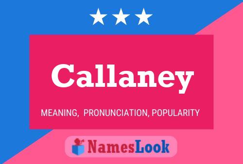 ملصق اسم Callaney