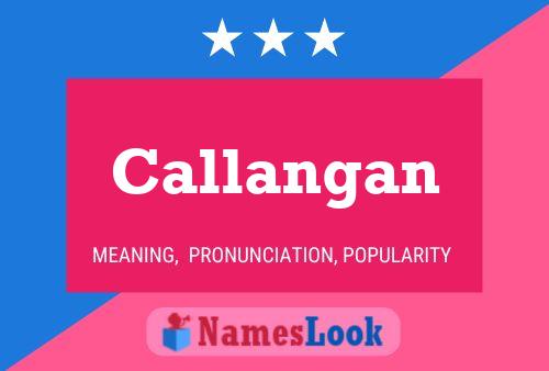 ملصق اسم Callangan