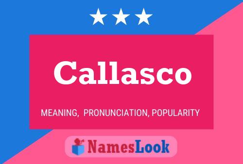 ملصق اسم Callasco