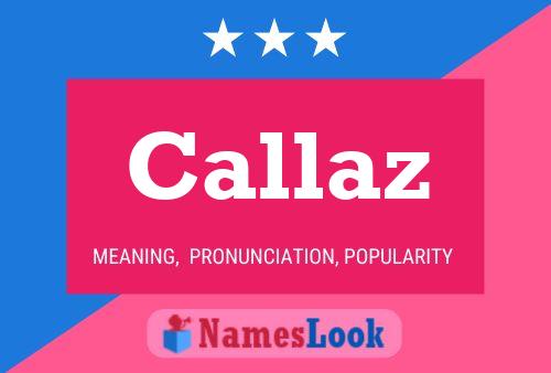 ملصق اسم Callaz