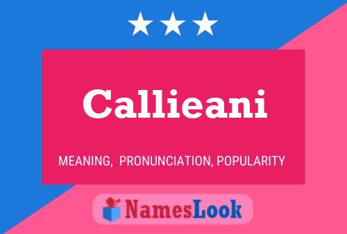 ملصق اسم Callieani