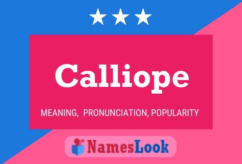 ملصق اسم Calliope