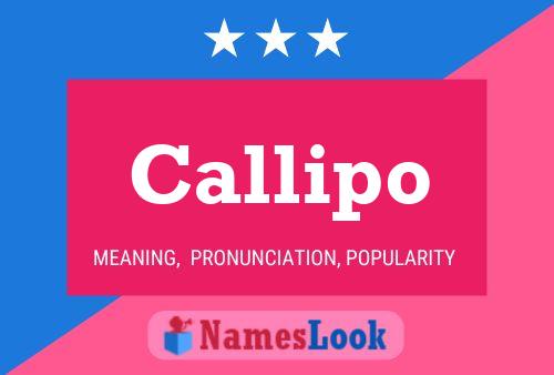 ملصق اسم Callipo