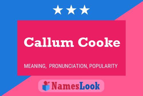 ملصق اسم Callum Cooke