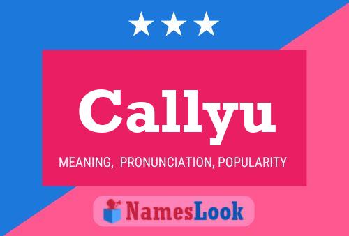 ملصق اسم Callyu