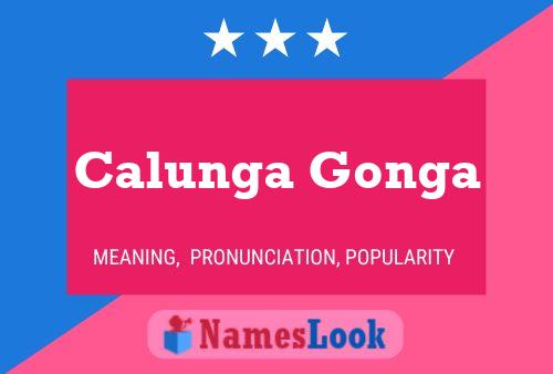 ملصق اسم Calunga Gonga