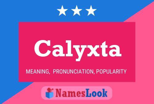 ملصق اسم Calyxta