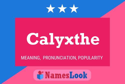 ملصق اسم Calyxthe