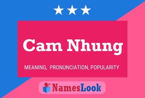 ملصق اسم Cam Nhung