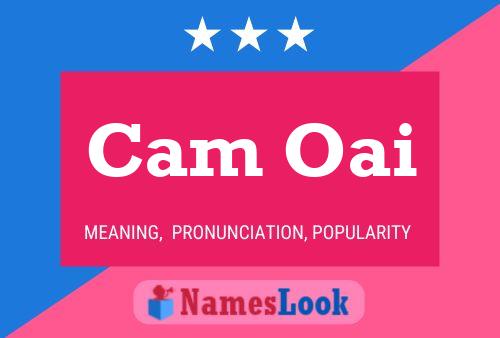 ملصق اسم Cam Oai