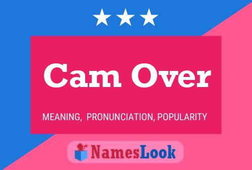 ملصق اسم Cam Over