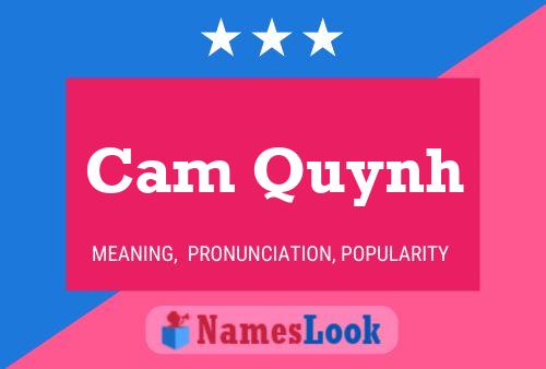 ملصق اسم Cam Quynh