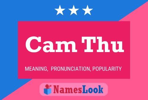 ملصق اسم Cam Thu