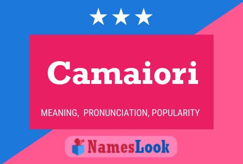 ملصق اسم Camaiori