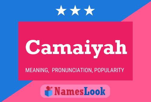 ملصق اسم Camaiyah