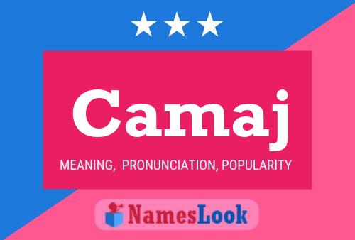 ملصق اسم Camaj