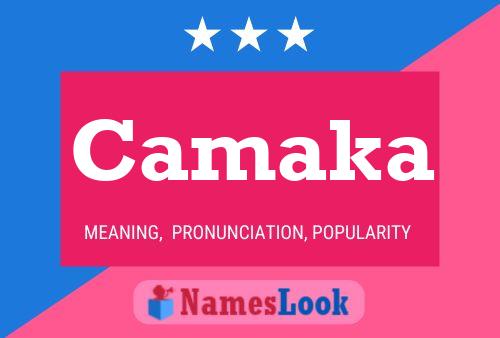 ملصق اسم Camaka