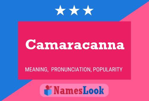 ملصق اسم Camaracanna