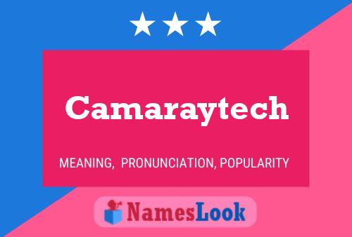 ملصق اسم Camaraytech