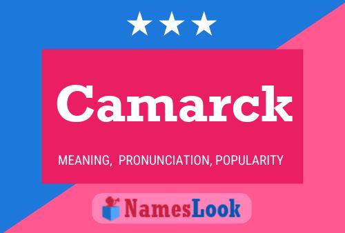 ملصق اسم Camarck