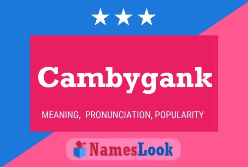 ملصق اسم Cambygank