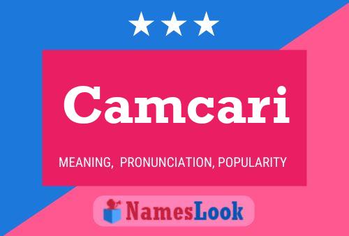 ملصق اسم Camcari