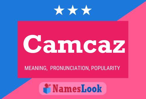 ملصق اسم Camcaz